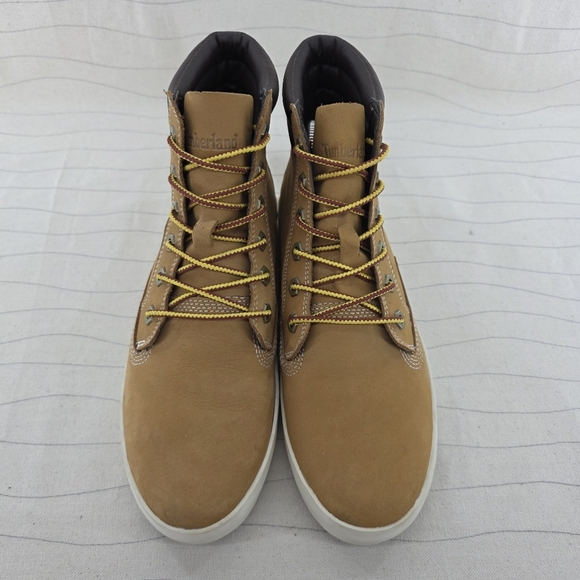 Timberland Womens Dausette Wheat Nubuck Lace Up Sneaker Boots Shoes A1KLZ Size 8 - Picture 3 of 13